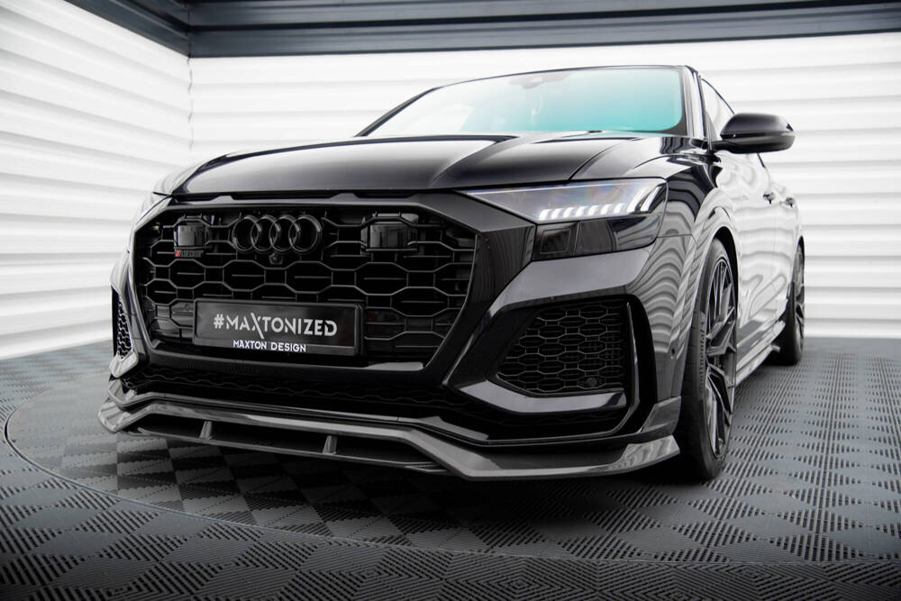 Voorspoiler Audi RSQ8 Maxton Carbon