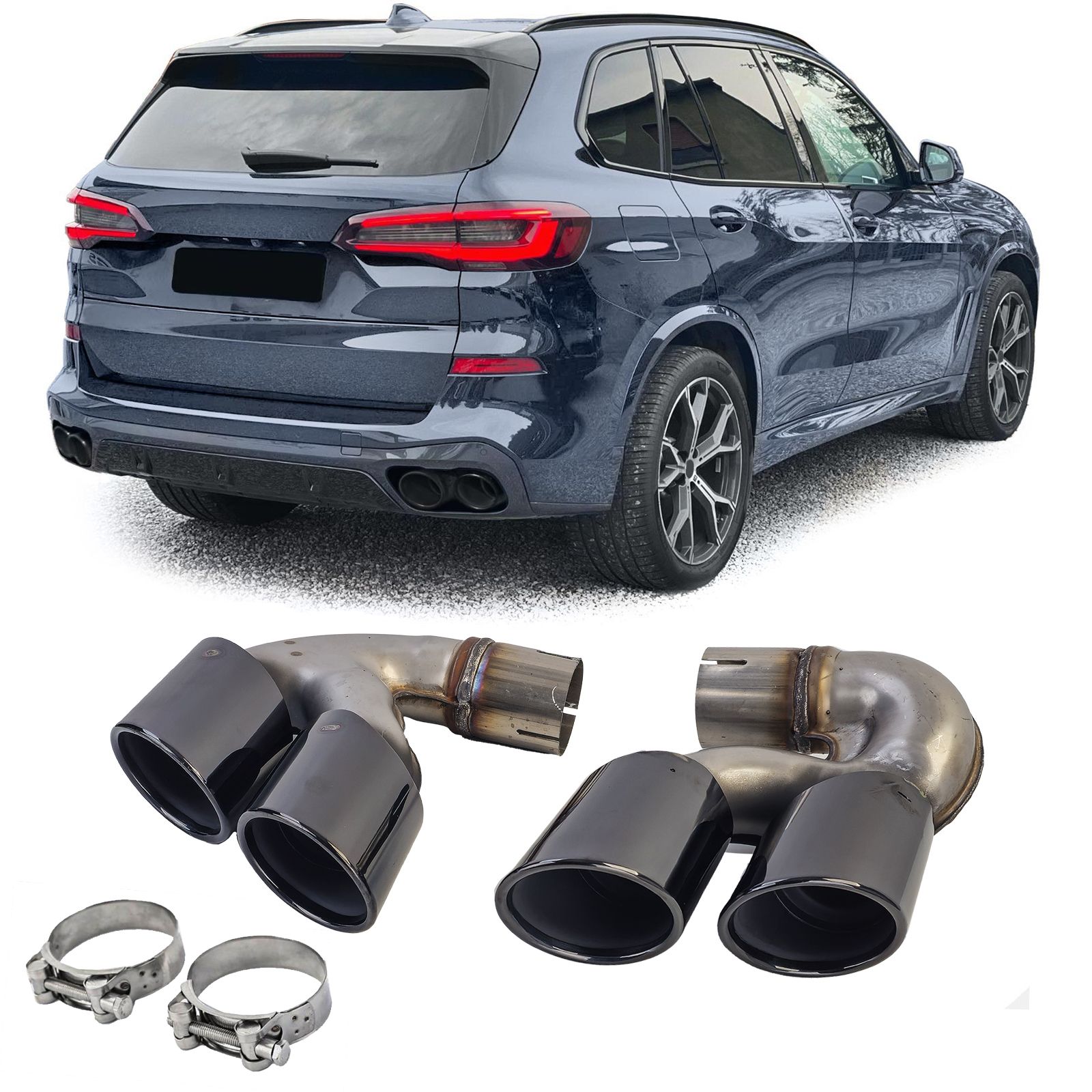 Sierstukken BMW X5 G05 X6 G06 X7 G07 40i Zwart