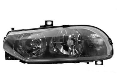 koplamp, H7+H1, elektr verstelb, rechts Alfa Romeo 156, 1997-200