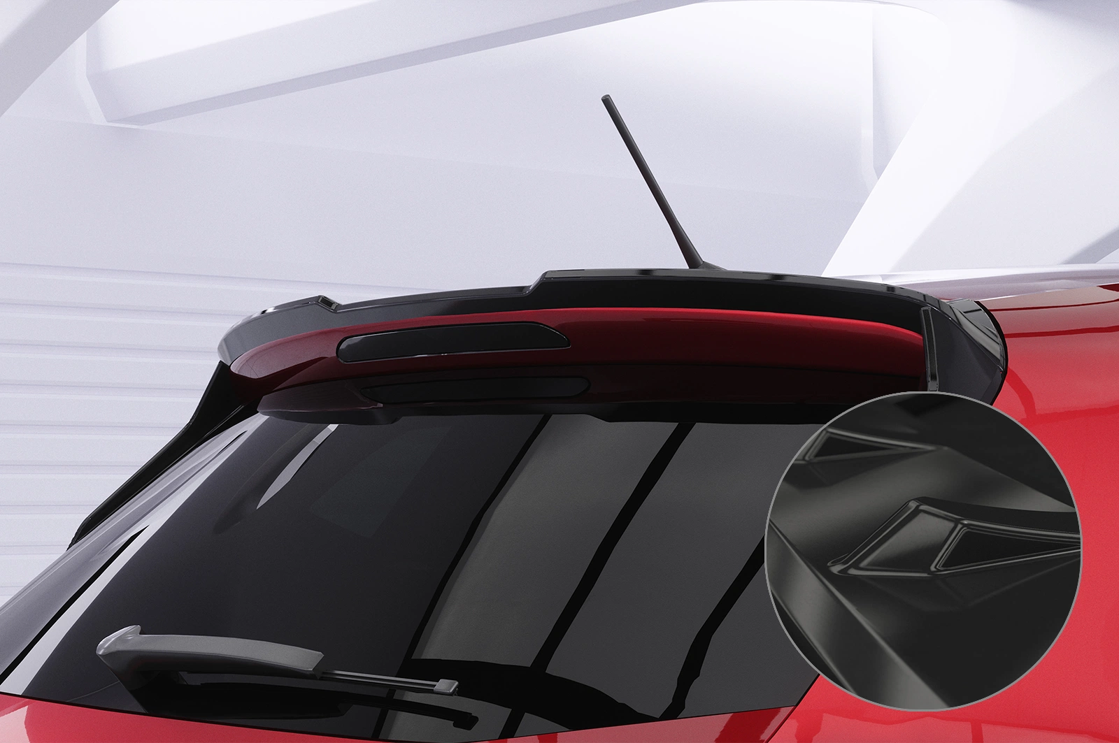 Achterspoiler Seat Ibiza 5 (6F) Glans Zwart (2017 - heden)