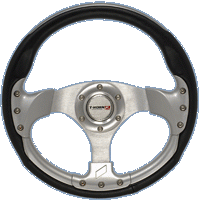SteeringWheel Tsunami 320mm Alu/Black PU