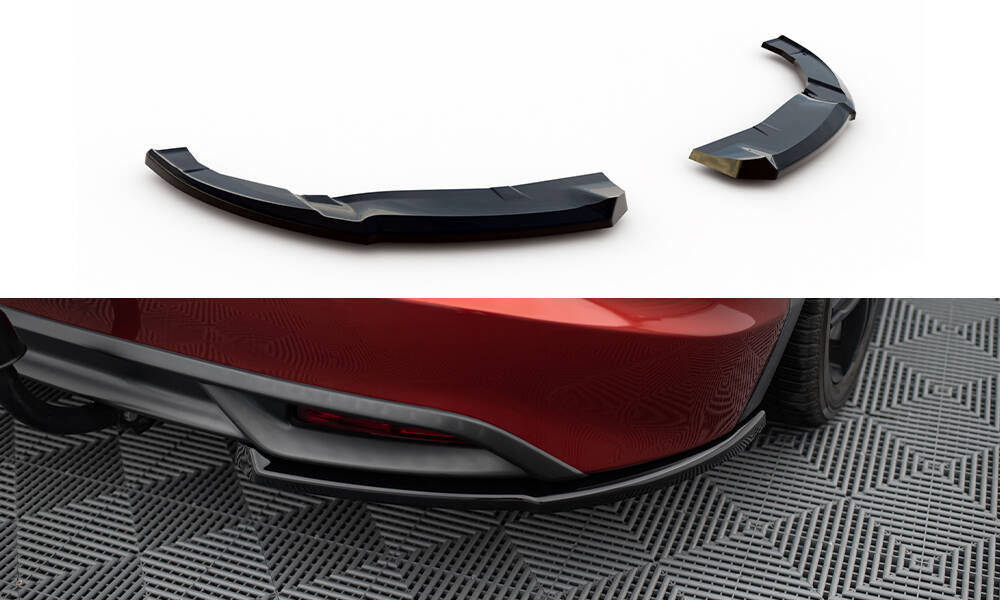 Achterzij spoilers Honda Civic Hatchback Mk9
