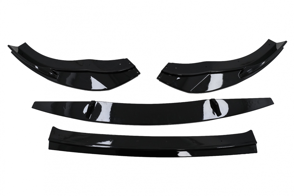 Voorspoiler Volkswagen Golf 8 R Glans Zwart