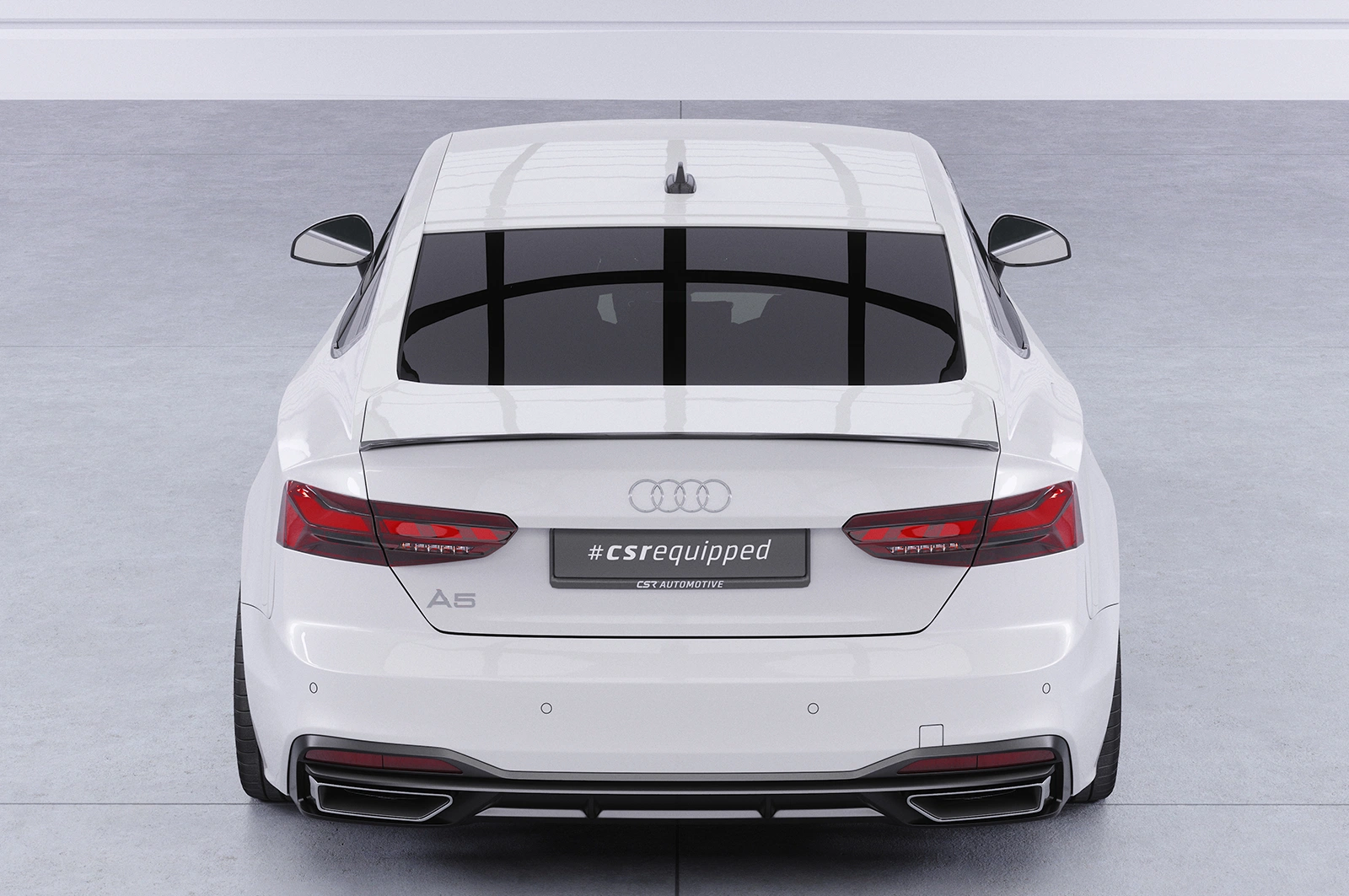 Achterspoiler Audi A5 (F5) Sportback Glans Zwart van CSR Automotive (2016-)
