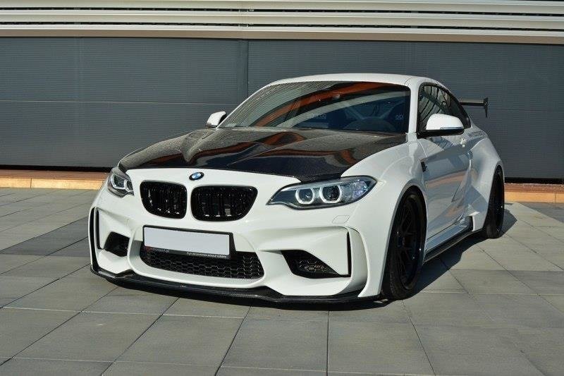 BMW M2 F87 Wide Body + Carbon Splitters