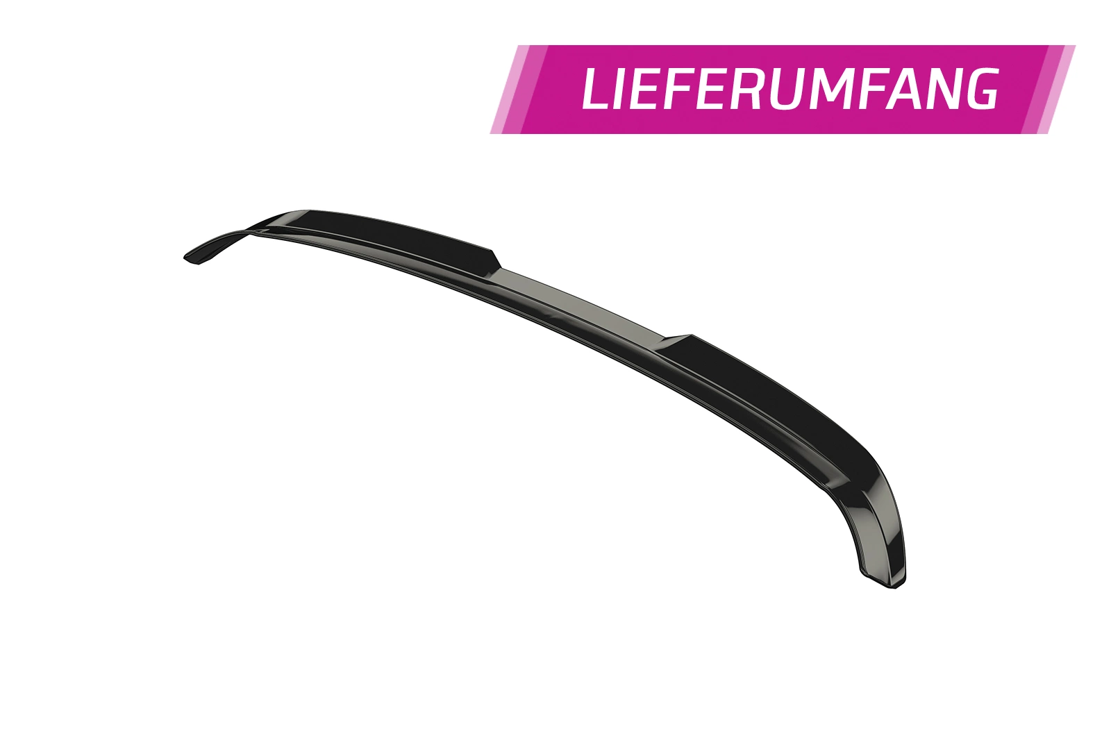 Achterspoiler Kia Rio 4 (YB) Glans Zwart van CSR Automotive (2017-)