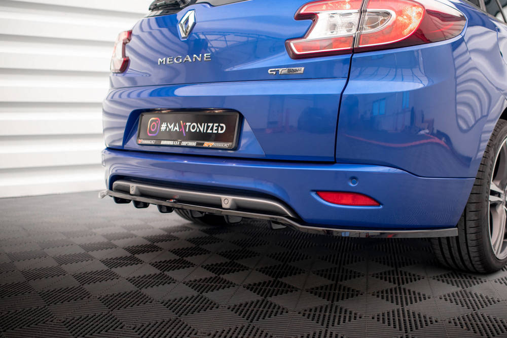 Diffuser Renault Megane GT Line Grandtour FL Maxton Glans Zwart