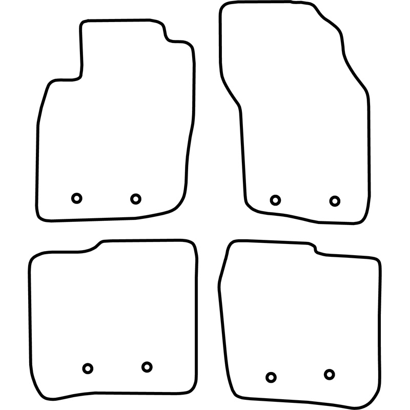 Automatten Volvo S40/V40 99-
