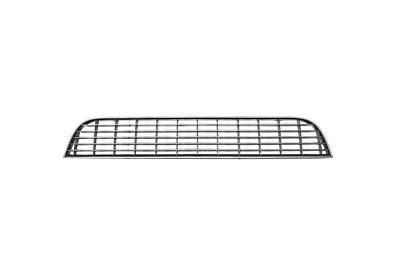 voorbumper grille, midden, onder, donker grijs Fiat Punto/Grande
