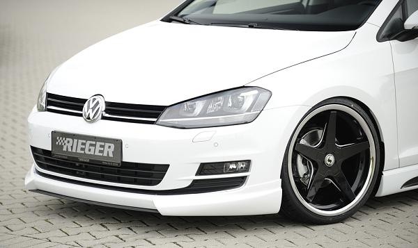 Spoilerlip Rieger VW Golf VII 3-5 deurs 12-