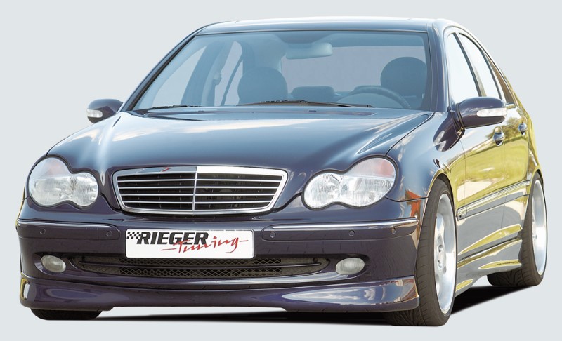 Voorspoilerlip Mercedes W203 Avantgarde tot 03.04 Rieger