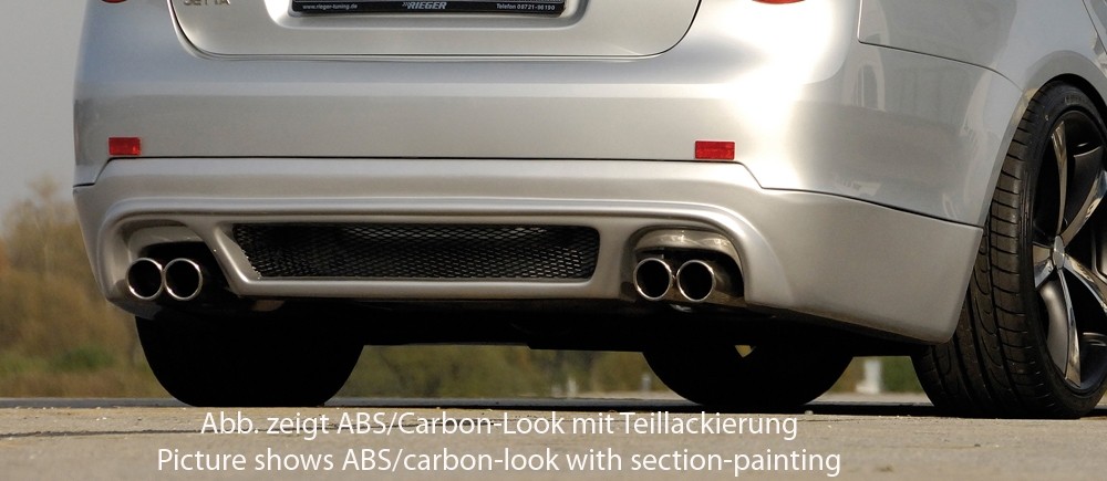 Achteraanzet Carbon VW Jetta 1 08.05- Rieger