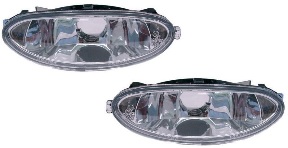 Foglight Peugeot 206 claro cromo