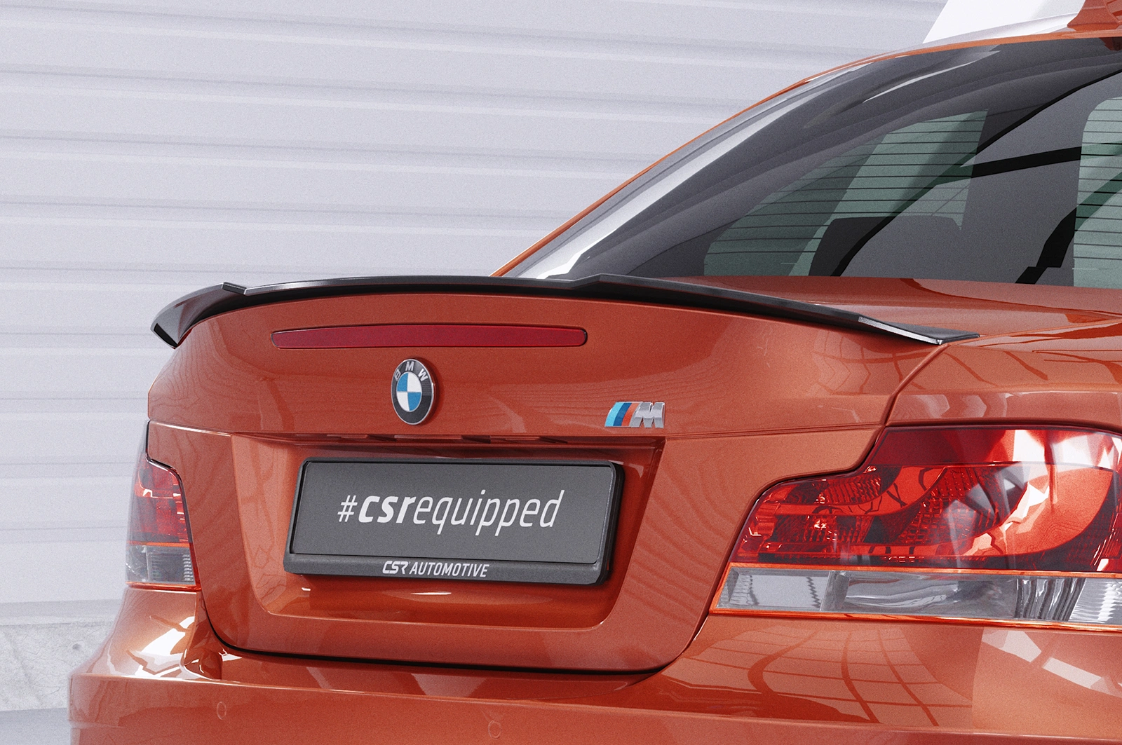 Achterspoiler BMW 1-serie E82 / E88 (10/2007–10/2013) Glans Zwart – CSR Automotive
