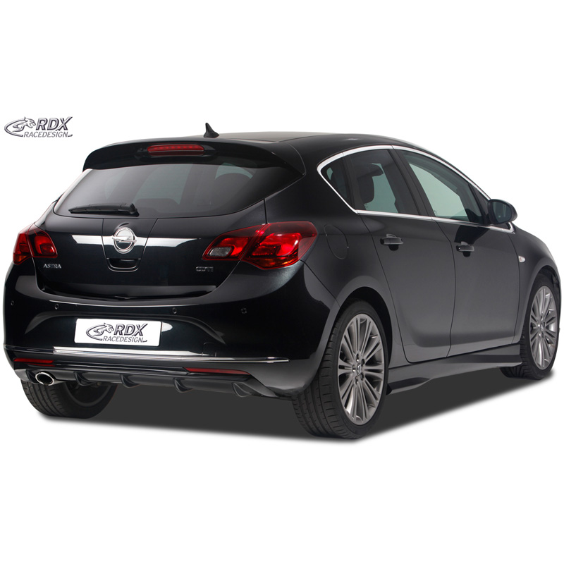 Achterskirt 'Diffusor'  Opel Astra J 5-deurs 2009-2015 excl. Sportstourer (PUR)