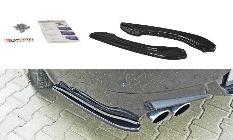 Achterzij Spoiler BMW M6 E63 Glanzend Zwart