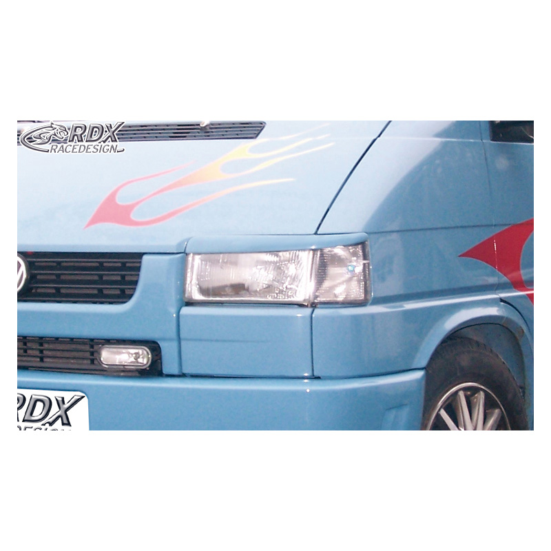 Koplampspoilers  Volkswagen T4 1991- (rechte koplamp) (ABS)