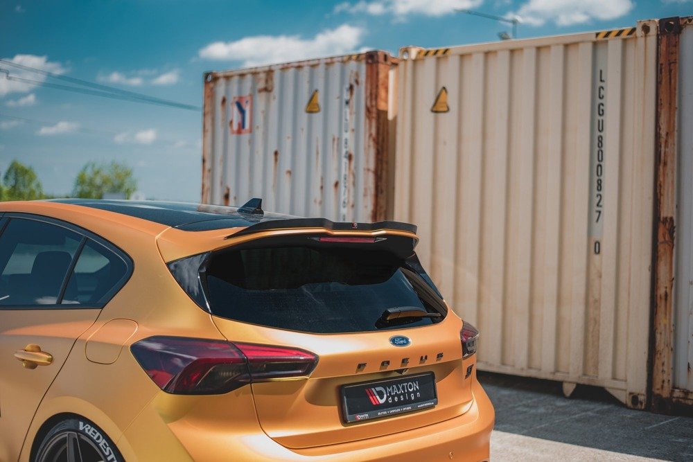 Spoiler V.2 Ford Focus ST MK4 Maxton Glans Zwart