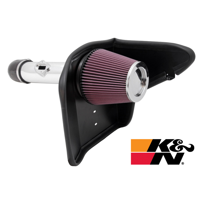 K&N Typhoon Kit  Chevrolet Camaro 3.6-V6 2010-2011 - Gepolijst (69-4520TP)