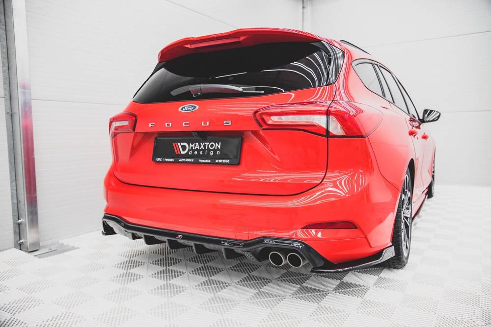 Diffusor Ford Focus MK4 ESTATE ST-LINE 2018- Gloss Black