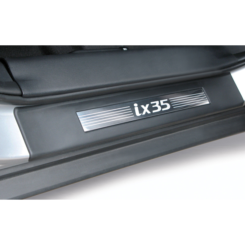 Instaplijsten Hyundai IX35 3/2010- RVS Geborsteld