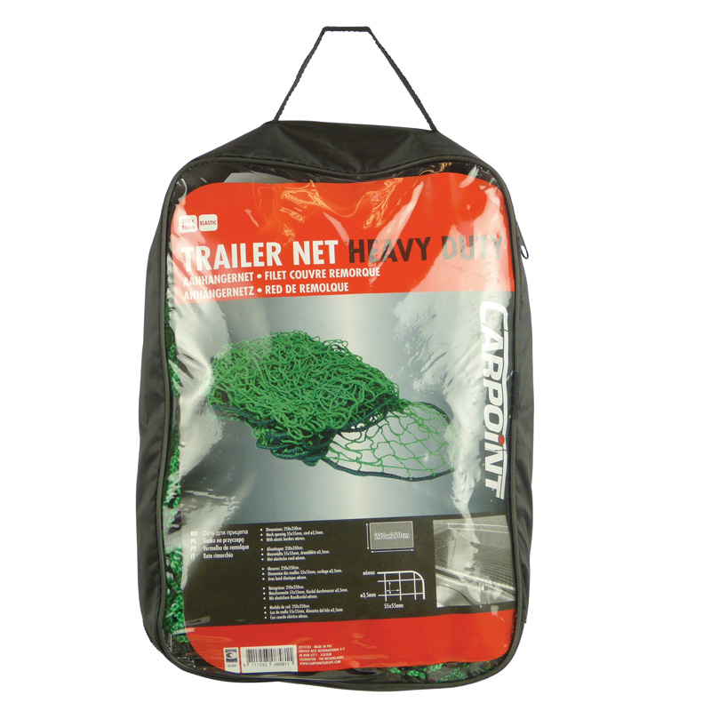 Carpoint Aanhangernet 250x350cm Elastische Rand