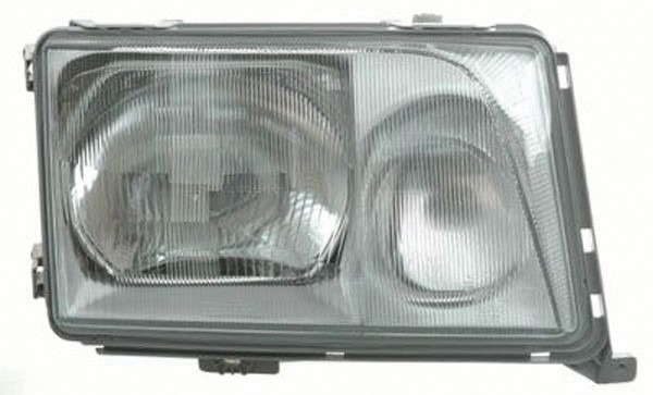 Koplamp rechts DB W124 93-95 TYC met "E"