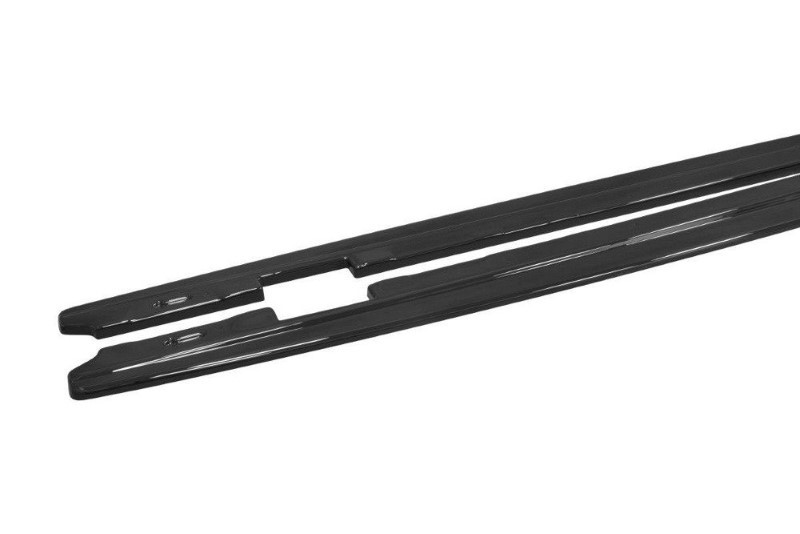 Zijskirts Diffusers BMW M6 E63 Glanzend Zwart