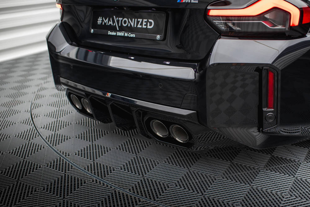 Diffuser V.2 BMW M2 G87 Maxton Glans Zwart