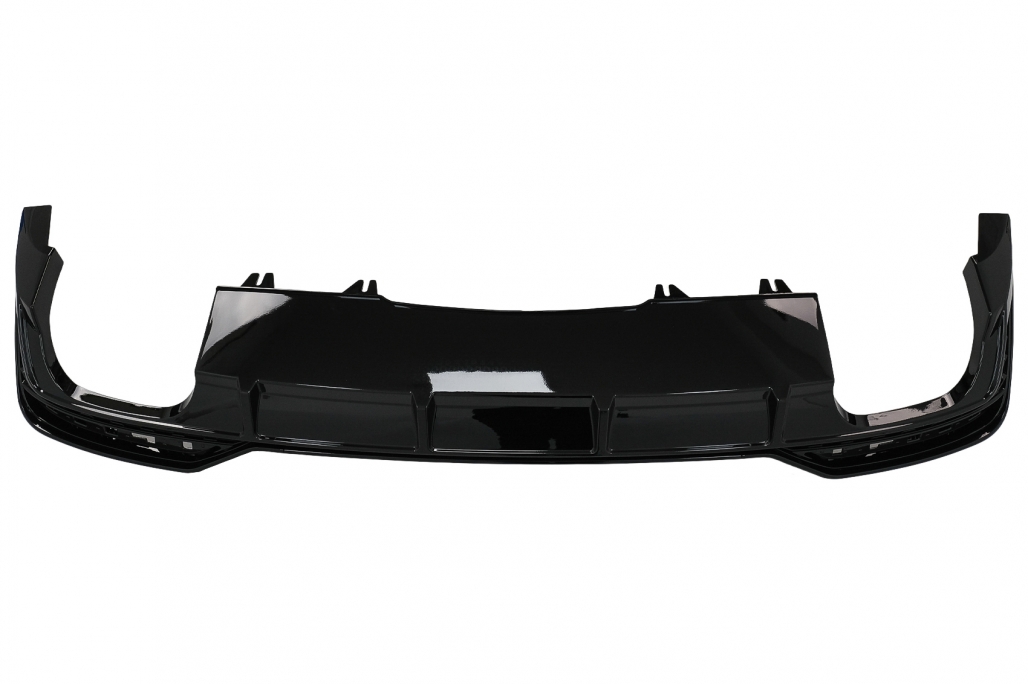 Diffuser S5 Look Audi A5 F5 FL S-Line 2020- Glans Zwart