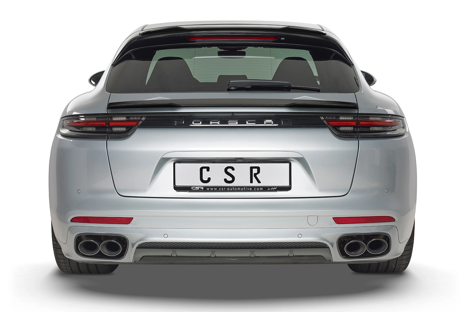 Achterspoiler Porsche Panamera 2 (Typ 971) Sport Turismo Glans Zwart – CSR Automotive