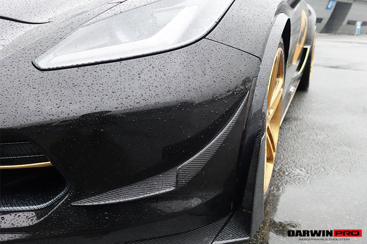 Corvette C7 Z06 Grandsport Carbon Fiber Canards 2013-2019