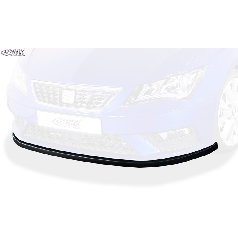 Voorspoiler  Seat Leon 5F SC/5-deurs/ST Facelift 2017-2020 excl. FR/Cupra (ABS zwart glanzend)