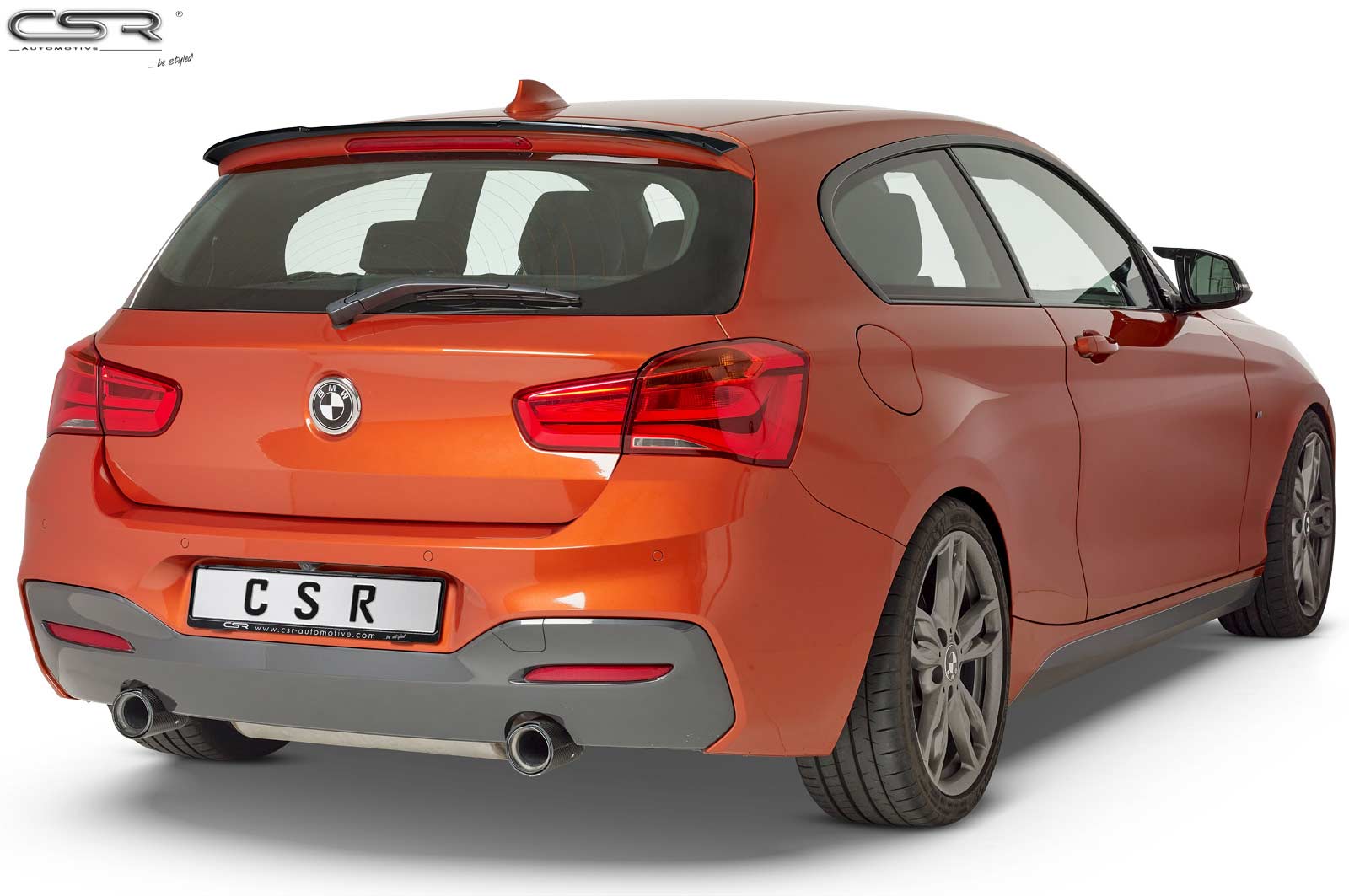 CSR achterspoiler BMW 1-Serie F20/F21 Glans zwart