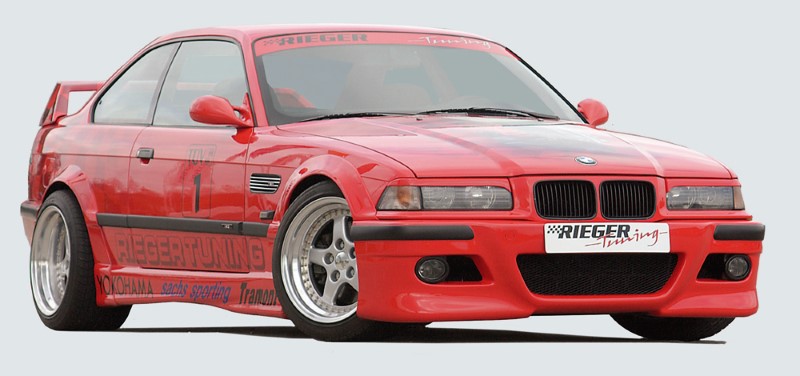 Wielkastverbreders voorkant BMW E36 Breedversie Polyester Rieger