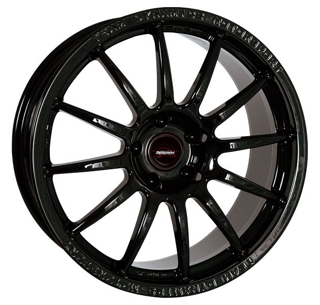 Team Dynamics Pro Race 1.2 9x17 4x108 ET 40 Glans Zwart