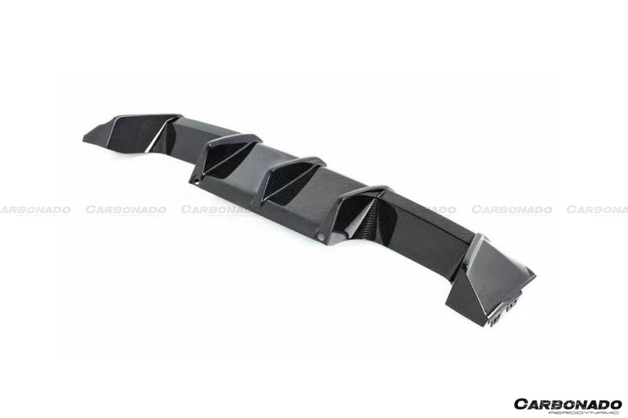 BMW M3 G80 MP Style Carbon Fiber Diffuser met Canards 2021-UP