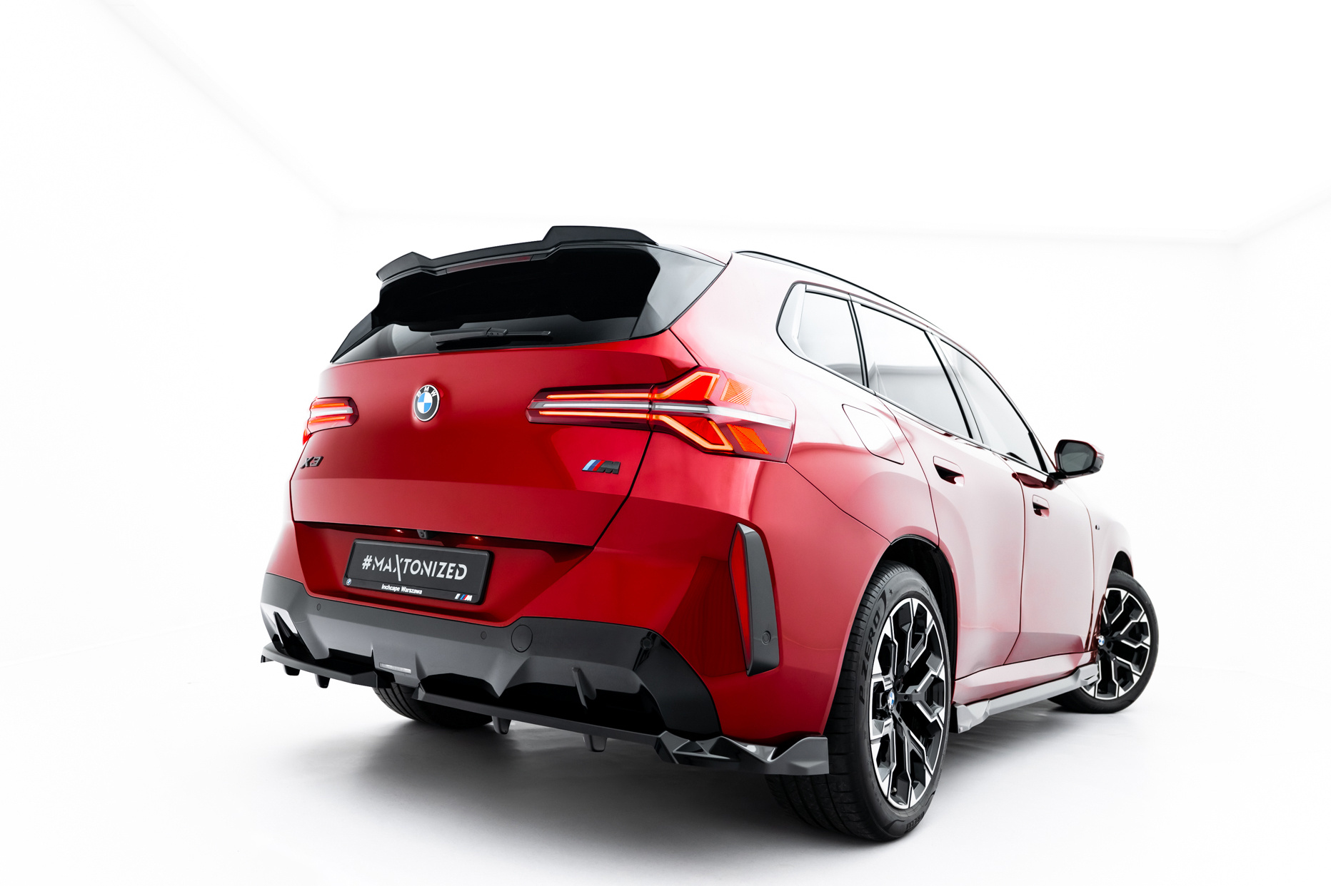 Spoiler Cap BMW X3 M-Pack / M50 G45 Glans Zwart Maxton