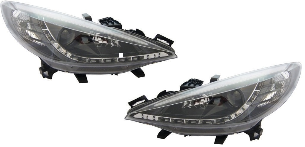 Headlight set 207 06-09