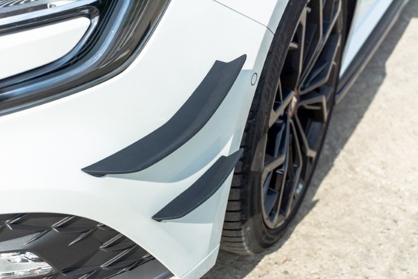 Voorbumper vleugels Renault Megane 4 RS Maxton Design
