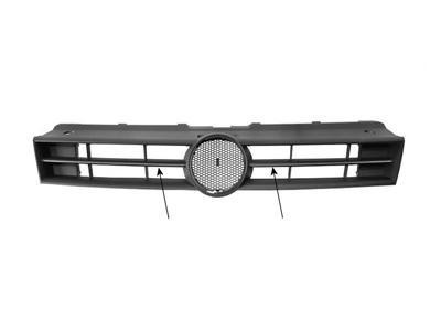 grille, zwart/chroom VW Polo, 2009 -