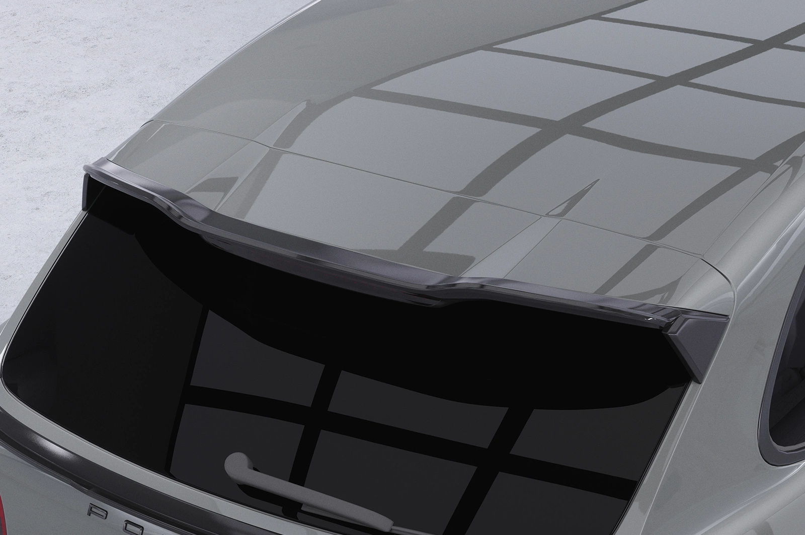 Achterspoiler Porsche Cayenne Typ 92A Glans Zwart 2010-2015 (voor Facelift) – CSR Automotive