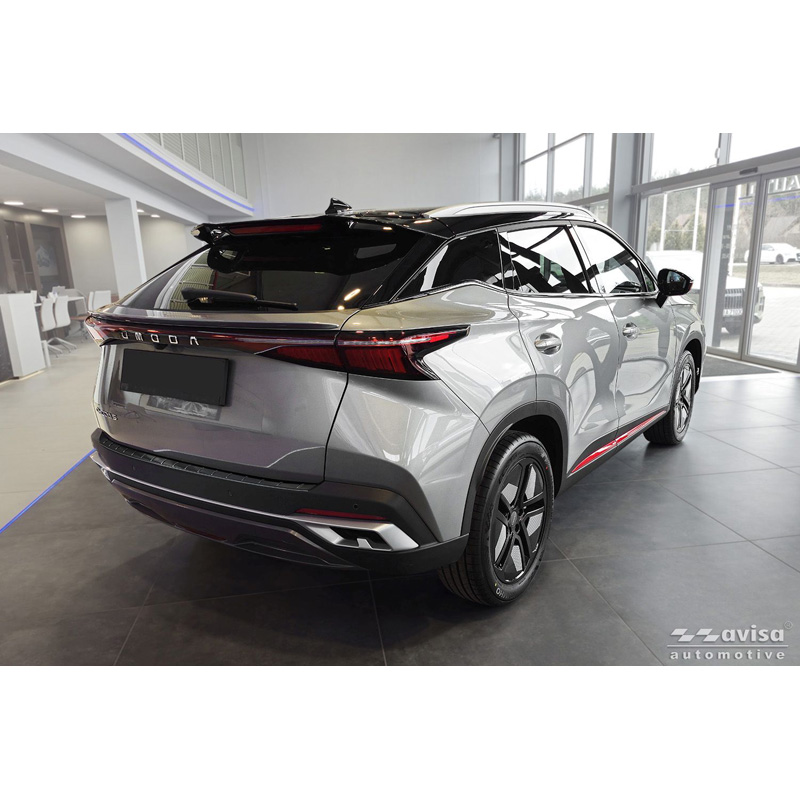 Avisa Zwart RVS Achterbumperprotector  Omoda 5 2024- 'Ribs'
