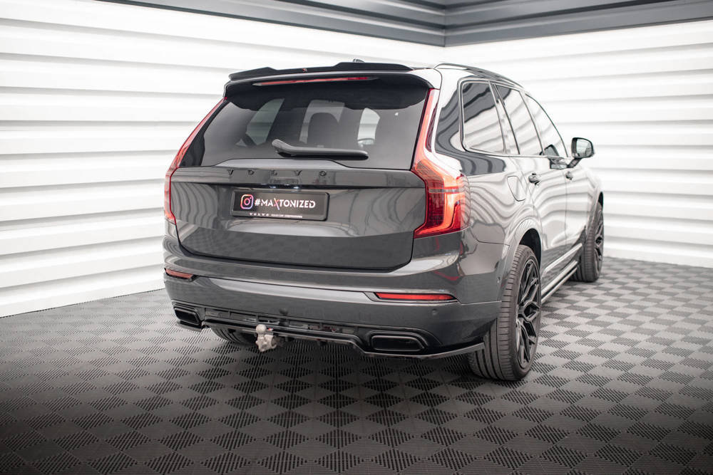 Diffuser Volvo XC90 R-Design Facelift 2019- Maxton Glans Zwart