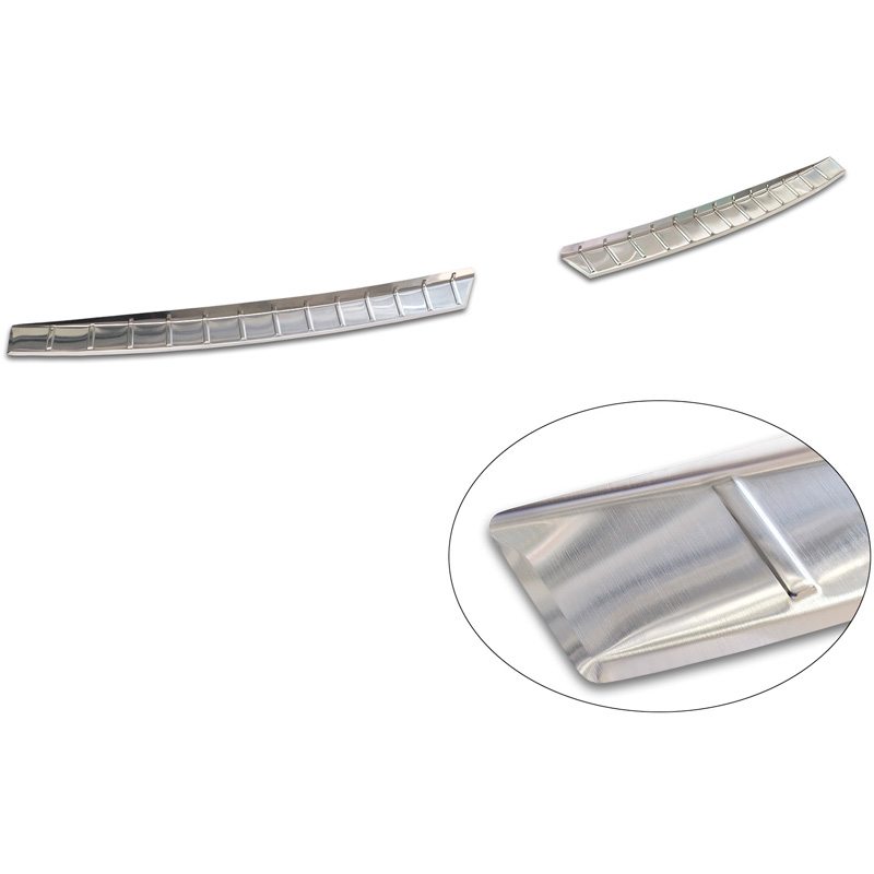 Avisa RVS Achterbumperprotector  KIA EV3 GT 2024- - Zilver - 2-delig