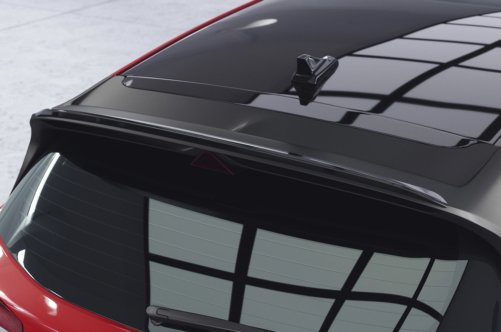 Achterspoiler voor Hyundai i30 N (PD) Glans Zwart (2017–heden) – CSR Automotive