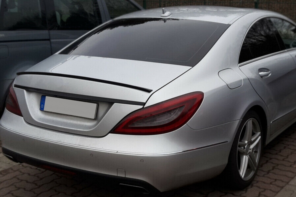 Spoiler Mercedes CLS Class W218 (2010-2018) Limousine Glans Zwart