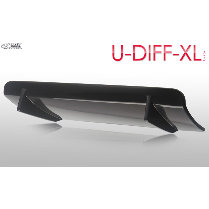 Achterskirt 'Diffusor U-Diff XL'  Skoda Superb III (3V) 2015- (PU)