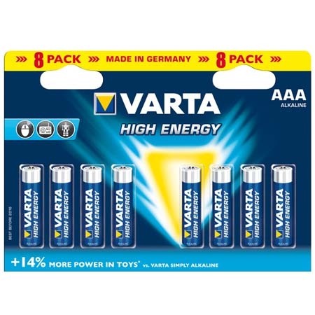 Varta 1,5V Batterijen 'LR03/AAA'