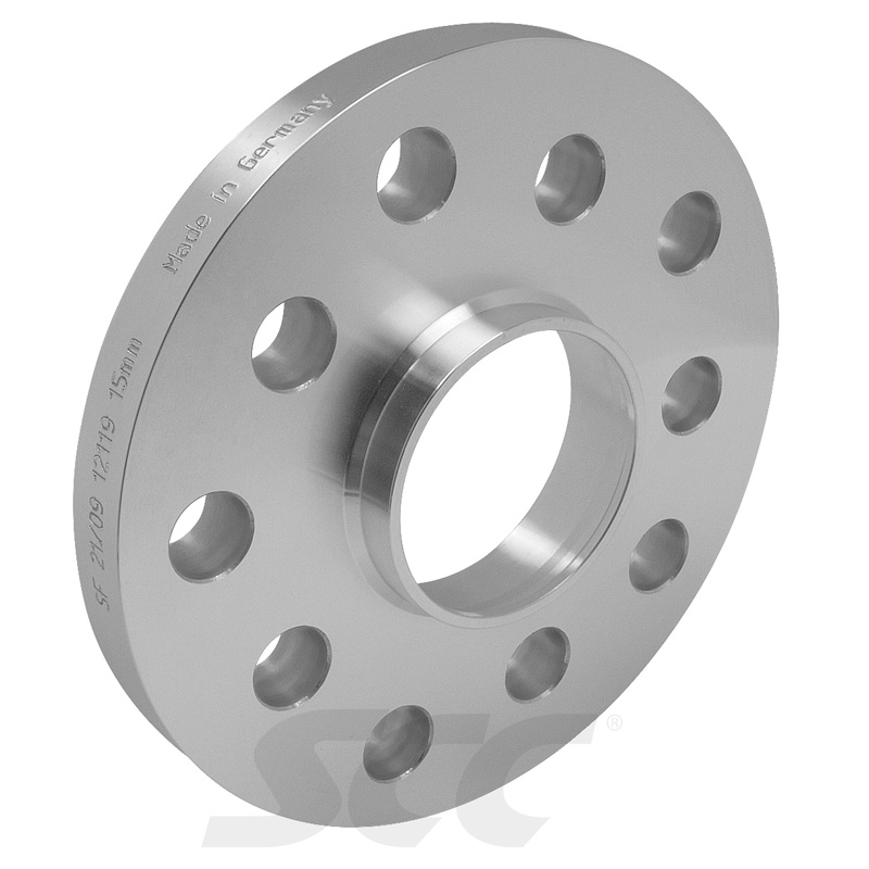Spoorverbreders Aluminium 10mm 120/5 naafgat 72,6 (20mm per as)